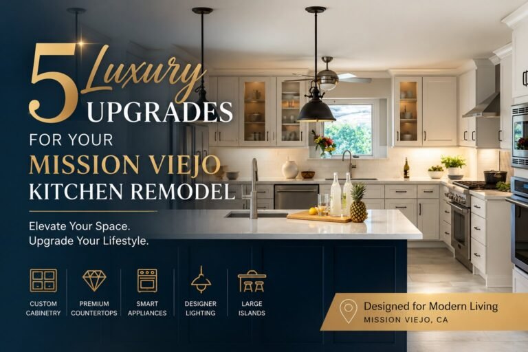 5 Luxury Upgrades for Your Mission Viejo Kitchen Remodel