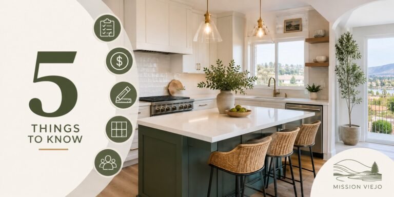Kitchen Remodeling in Mission Viejo