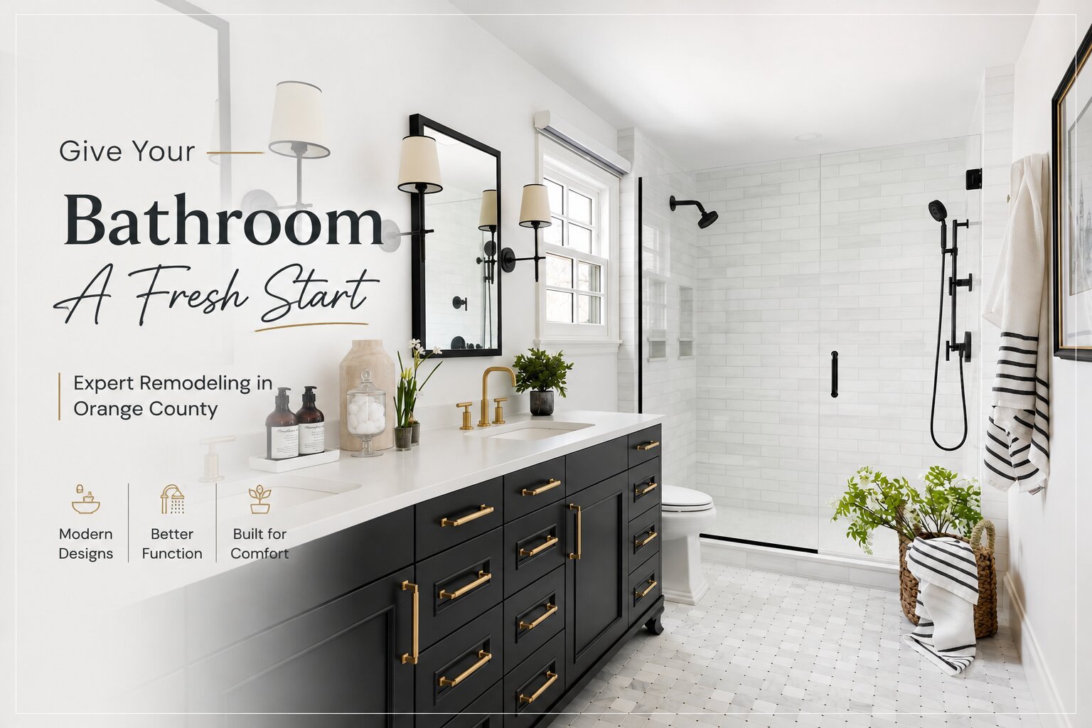 Expert Bathroom Remodeling in Orange County