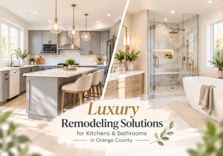 Kitchen and Bathroom Remodeling in Orange County