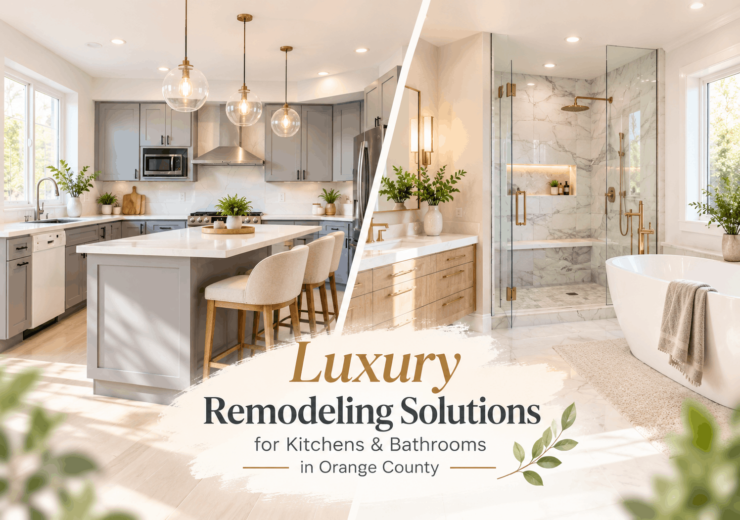 Kitchen and Bathroom Remodeling in Orange County