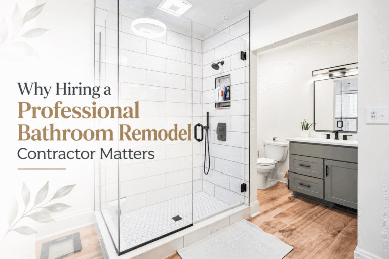 Professional Bathroom Remodel Contractor